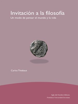 cover image of Invitación a la filosofía